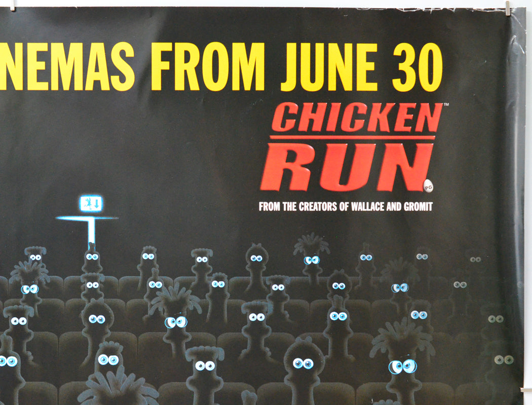 Chicken Run (Top Right) Cinema Quad Movie Poster 