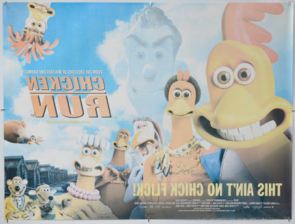 Chicken Run (Back) Cinema Quad Movie Poster 