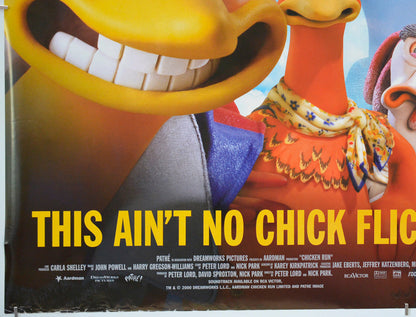 Chicken Run (Bottom Left) Cinema Quad Movie Poster 