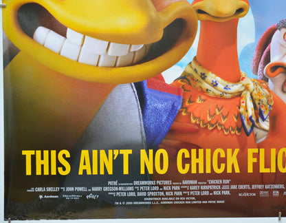 Chicken Run (Bottom Left) Cinema Quad Movie Poster 