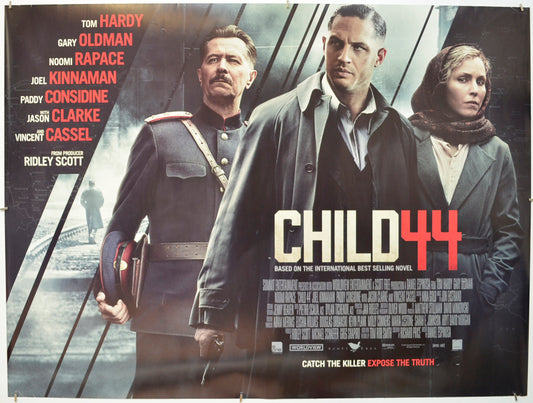 Child 44  Original Quad Poster - Film Poster - Movie Poster