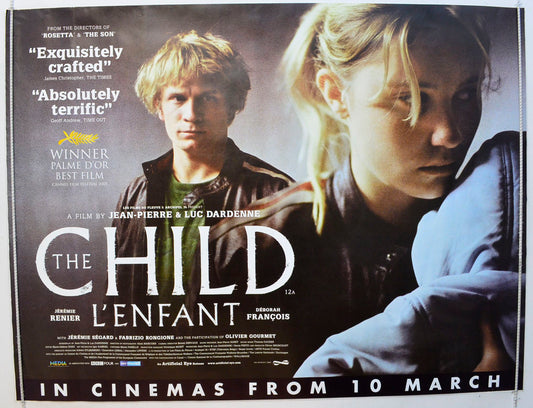 The Child  (a.k.a. L’Enfant)   Original British Quad Poster - Film Poster - Movie Poster 