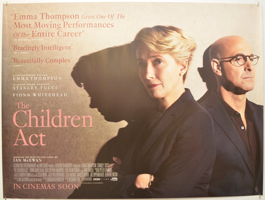 The Children Act Original Quad Poster - Film Poster - Movie Poster