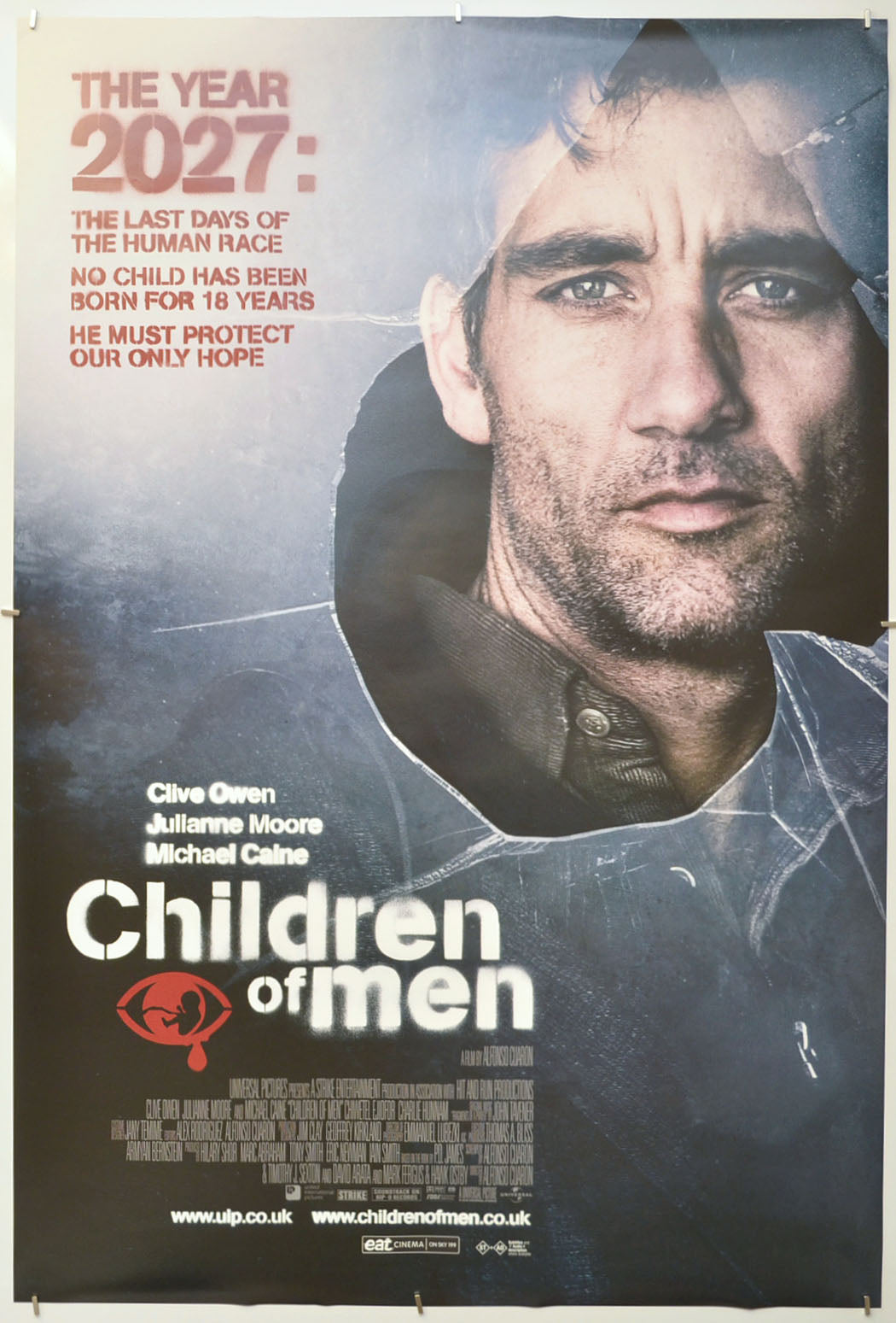 Children Of Men Original One Sheet Poster - Film Poster - Movie Poster