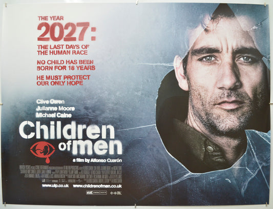 Children Of Men Original Quad Poster - Film Poster - Movie Poster