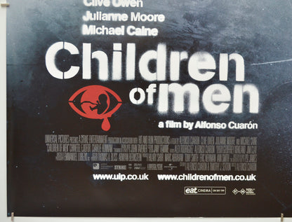 CHILDREN OF MEN (Bottom Left) Cinema Quad Movie Poster 