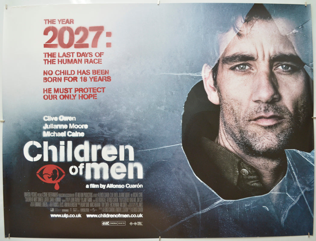 Children Of Men Original Quad Poster - Film Poster - Movie Poster