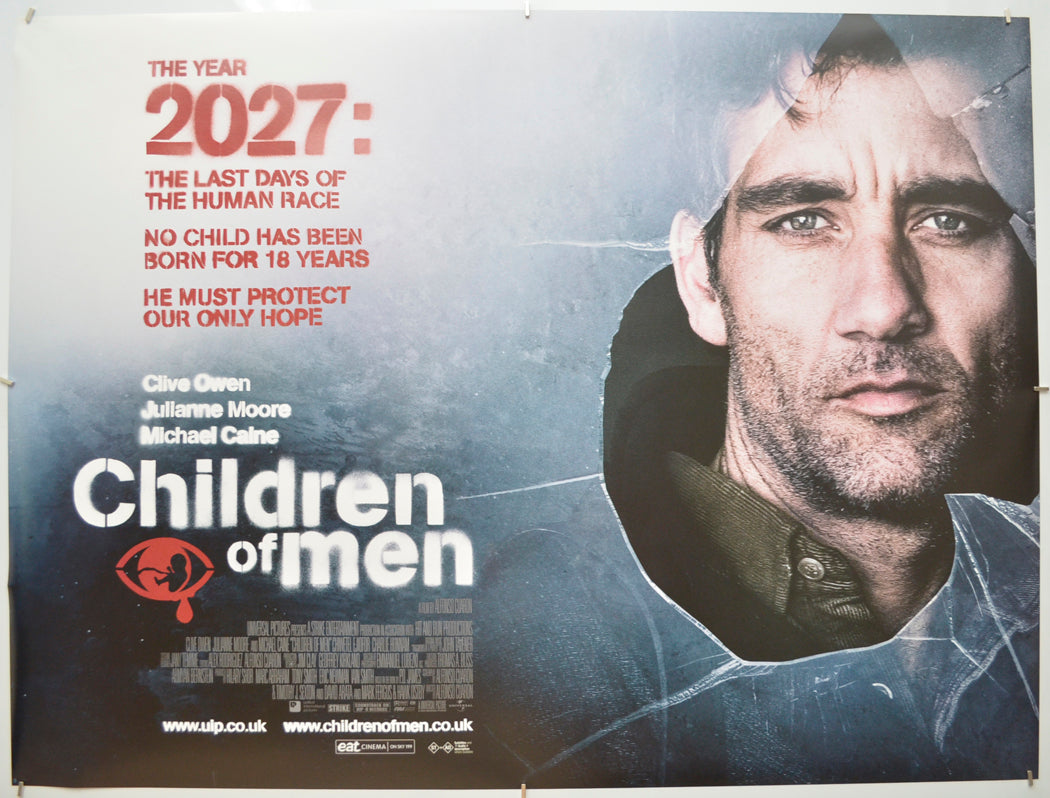 Children Of Men Original Quad Poster - Film Poster - Movie Poster