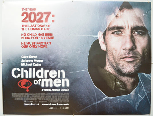 Children Of Men Original Quad Poster - Film Poster - Movie Poster