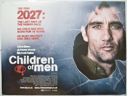 Children Of Men - Original Quad Poster - Film Poster - Movie Poster