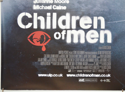 CHILDREN OF MEN (Bottom Left) Cinema Quad Movie Poster 