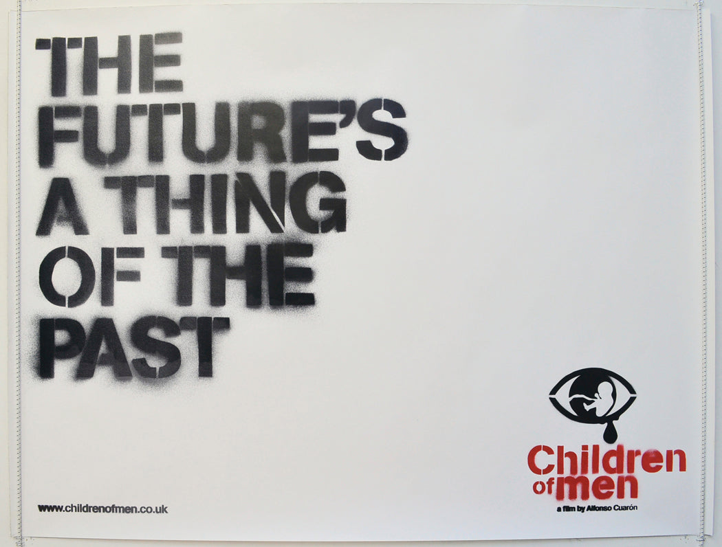 Children Of Men  Original British Quad Poster - Film Poster - Movie Poster 