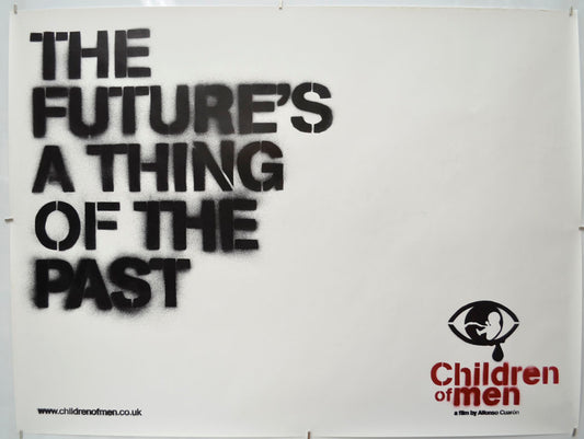 Children Of Men (Teaser / Advance Version 1) Original Quad Poster - Film Poster - Movie Poster