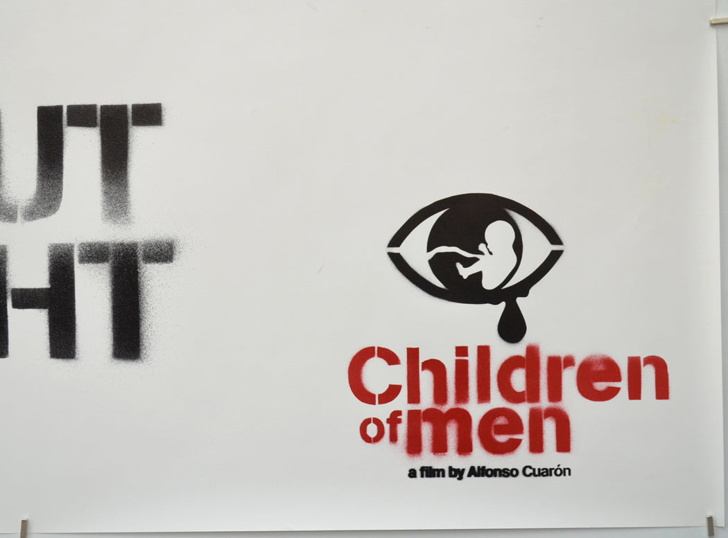 CHILDREN OF MEN (Bottom Right) Cinema Quad Movie Poster 