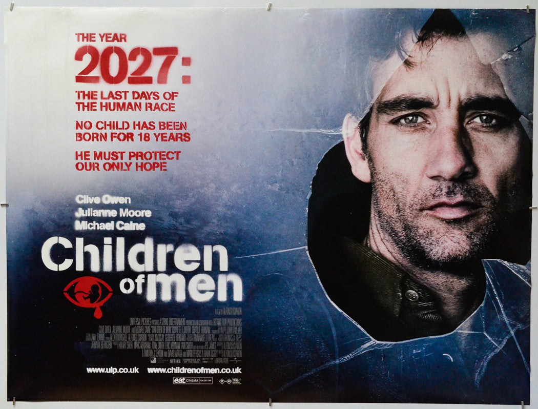 Children Of Men - Original Quad Poster - Film Poster - Movie Poster