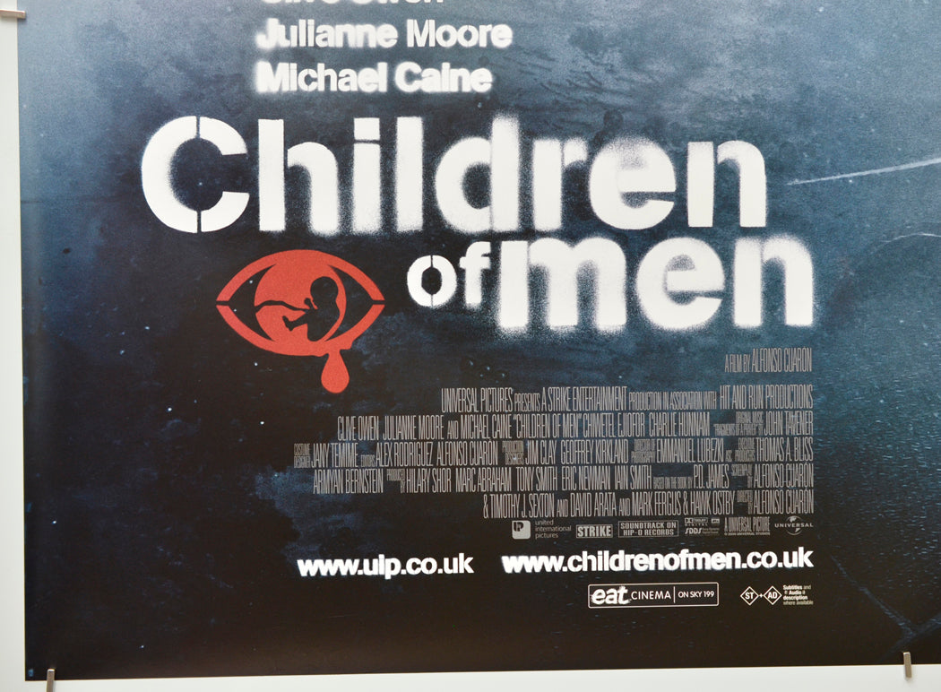 Children Of Men (Bottom Left) Cinema Quad Movie Poster 