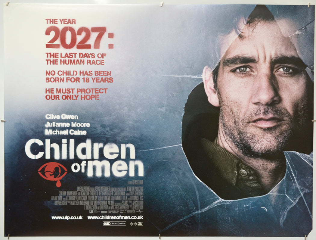 Children Of Men - Original Quad Poster - Film Poster - Movie Poster