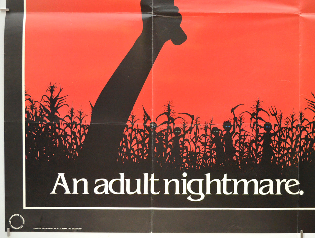 STEPHEN KING’S : CHILDREN OF THE CORN (Bottom Left) Cinema Quad Movie Poster 