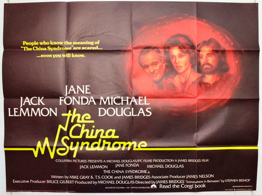 The China Syndrome Original British Quad Poster - Film Poster - Movie Poster 