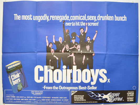 The Choirboys Original Quad Poster - Film Poster - Movie Poster