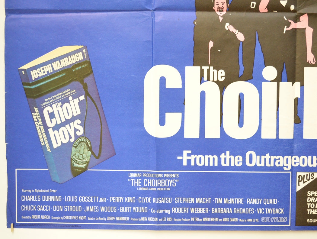 THE CHOIRBOYS (Bottom Left) Cinema Quad Movie Poster 