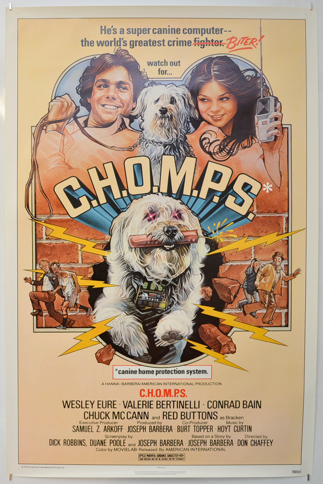 C.H.O.M.P.S.  Original One Sheet Poster - Film Poster - Movie Poster