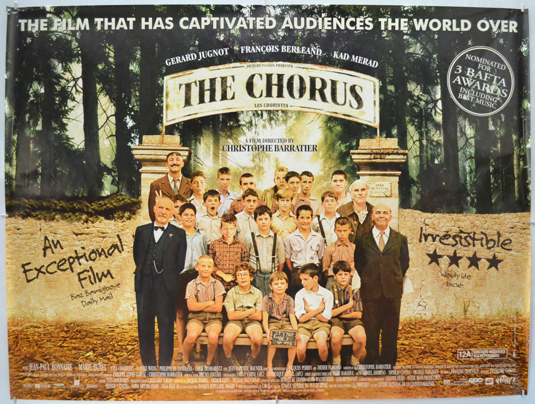 The Chorus (a.k.a. Les Choristes) Original Quad Poster - Film Poster - Movie Poster