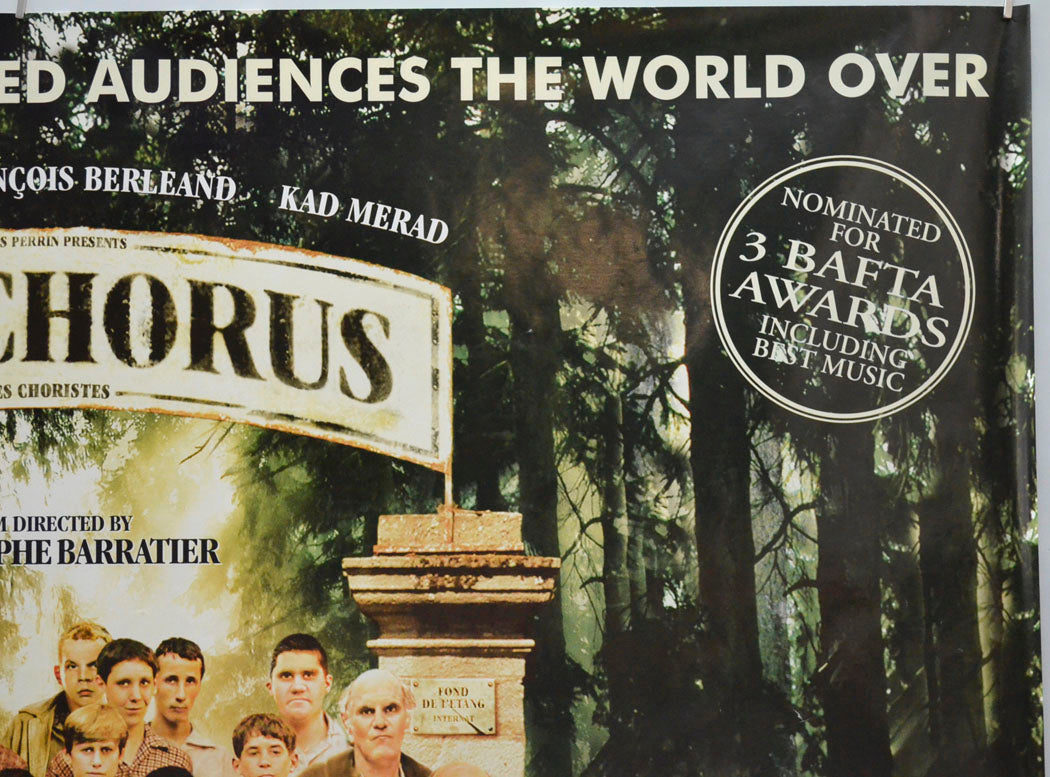 THE CHORUS (Top Right) Cinema Quad Movie Poster 