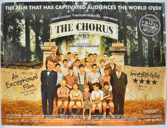 The Chorus (a.k.a. Les Choristes) Original Quad Poster - Film Poster - Movie Poster