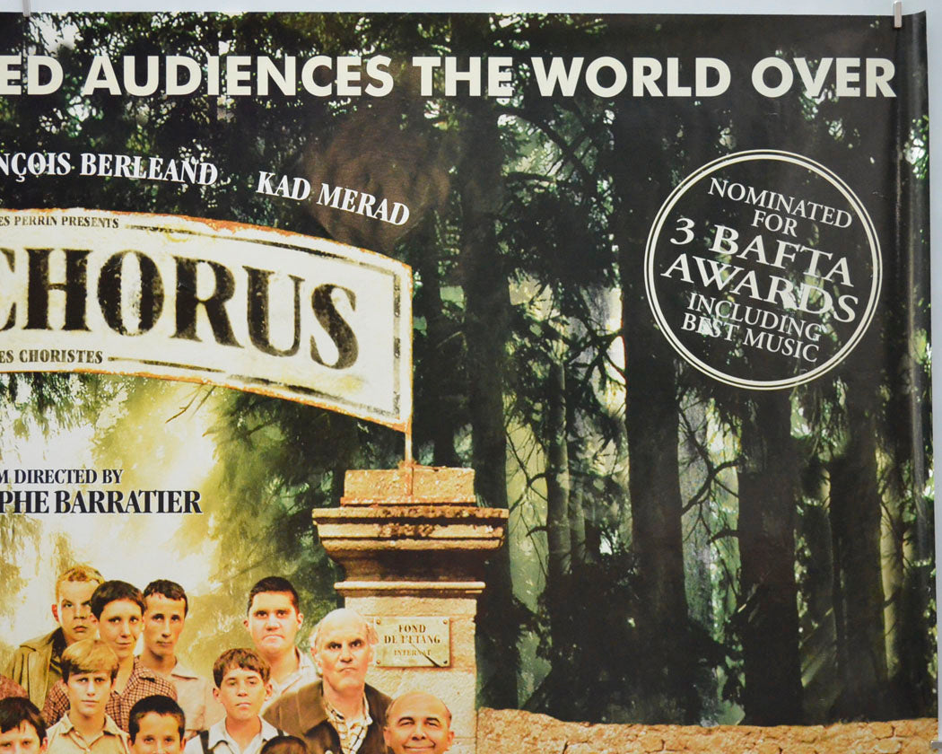 THE CHORUS (Top Right) Cinema Quad Movie Poster 