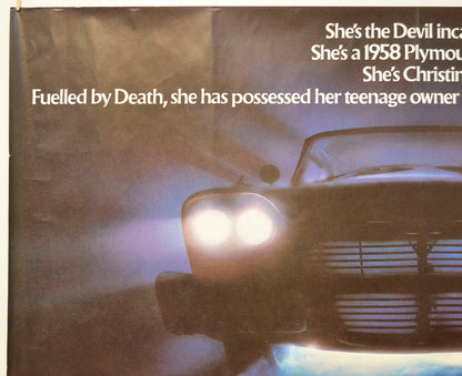 CHRISTINE (Top Left) Cinema Quad Movie Poster 