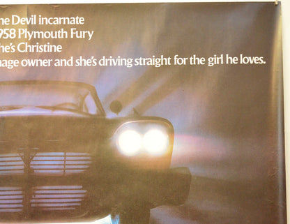 CHRISTINE (Top Right) Cinema Quad Movie Poster 