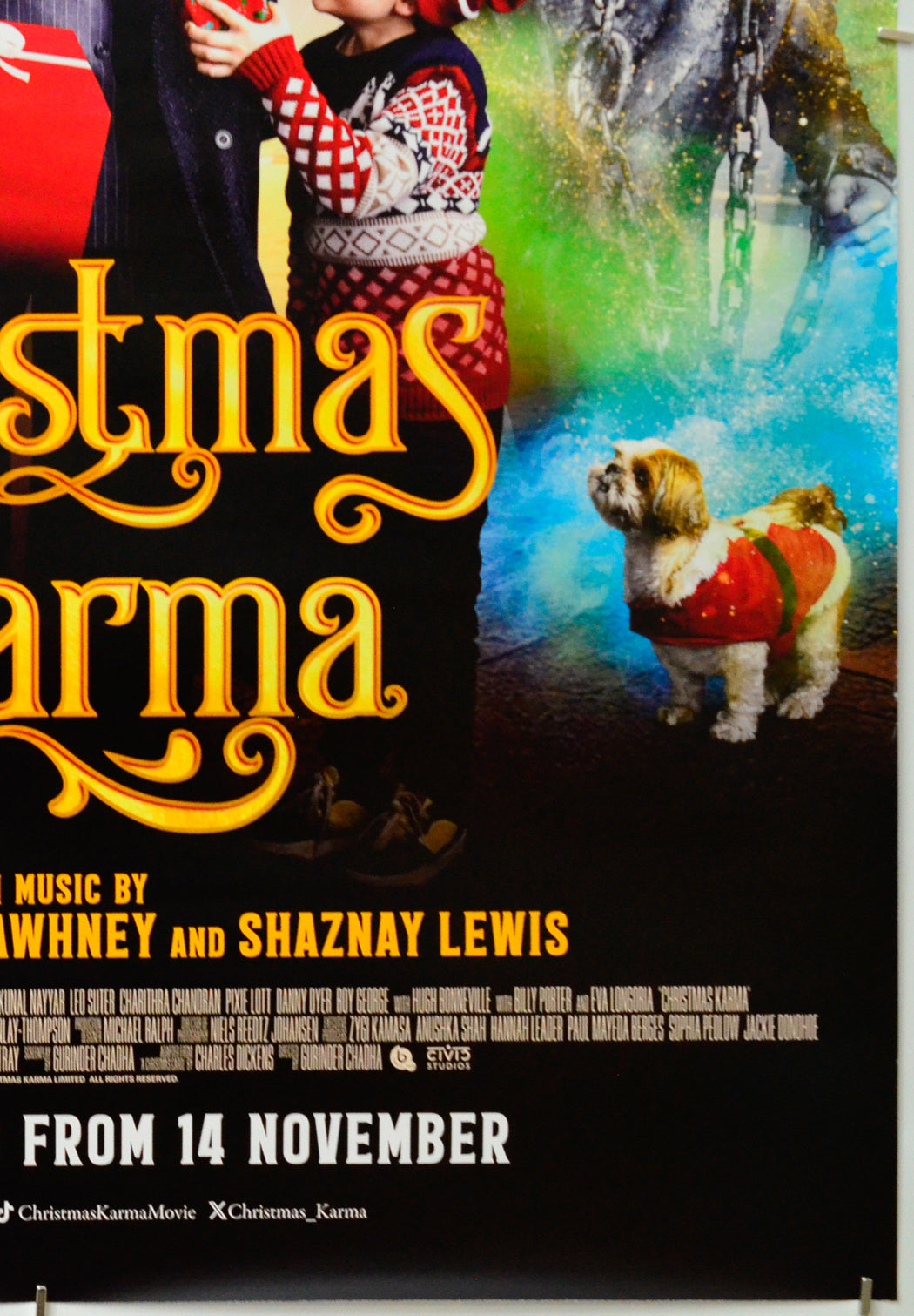 Christmas Karma (Bottom Right) Cinema One Sheet Movie Poster 