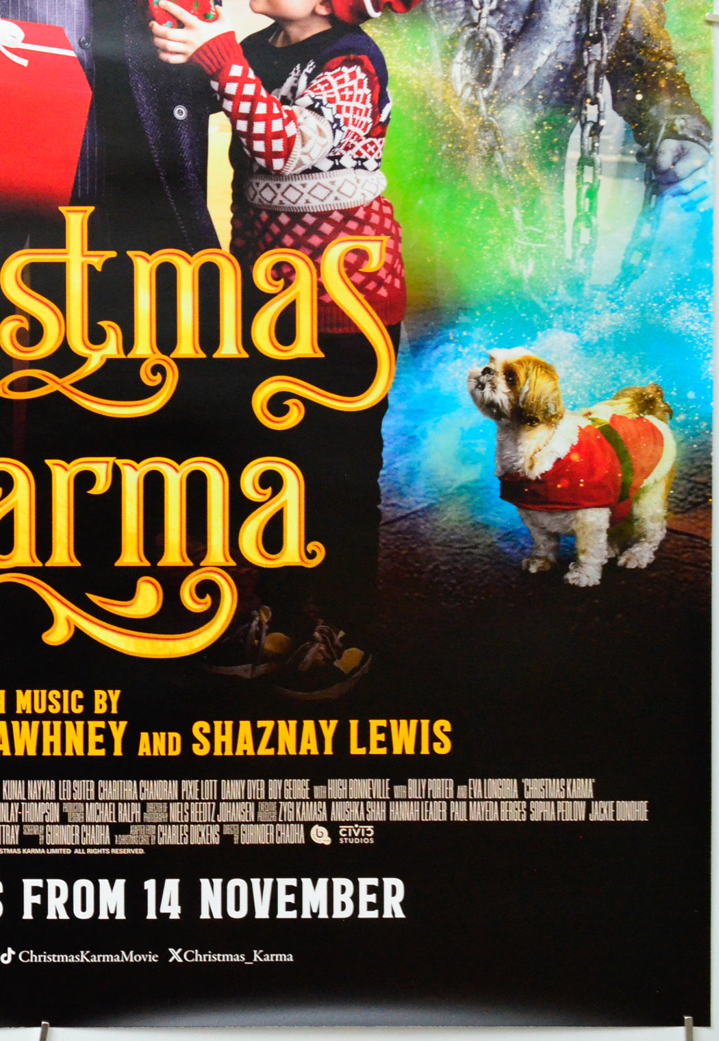 Christmas Karma (Bottom Right) Cinema One Sheet Movie Poster 