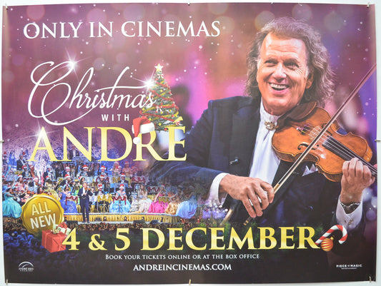 Christmas With Andre 2021 Original Quad Poster - Film Poster - Movie Poster