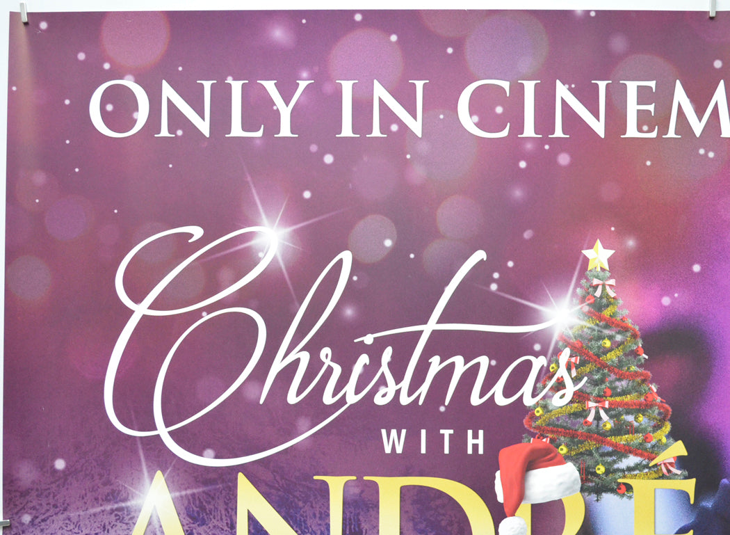 CHRISTMAS WITH ANDRE 2021 (Top Left) Cinema Quad Movie Poster 