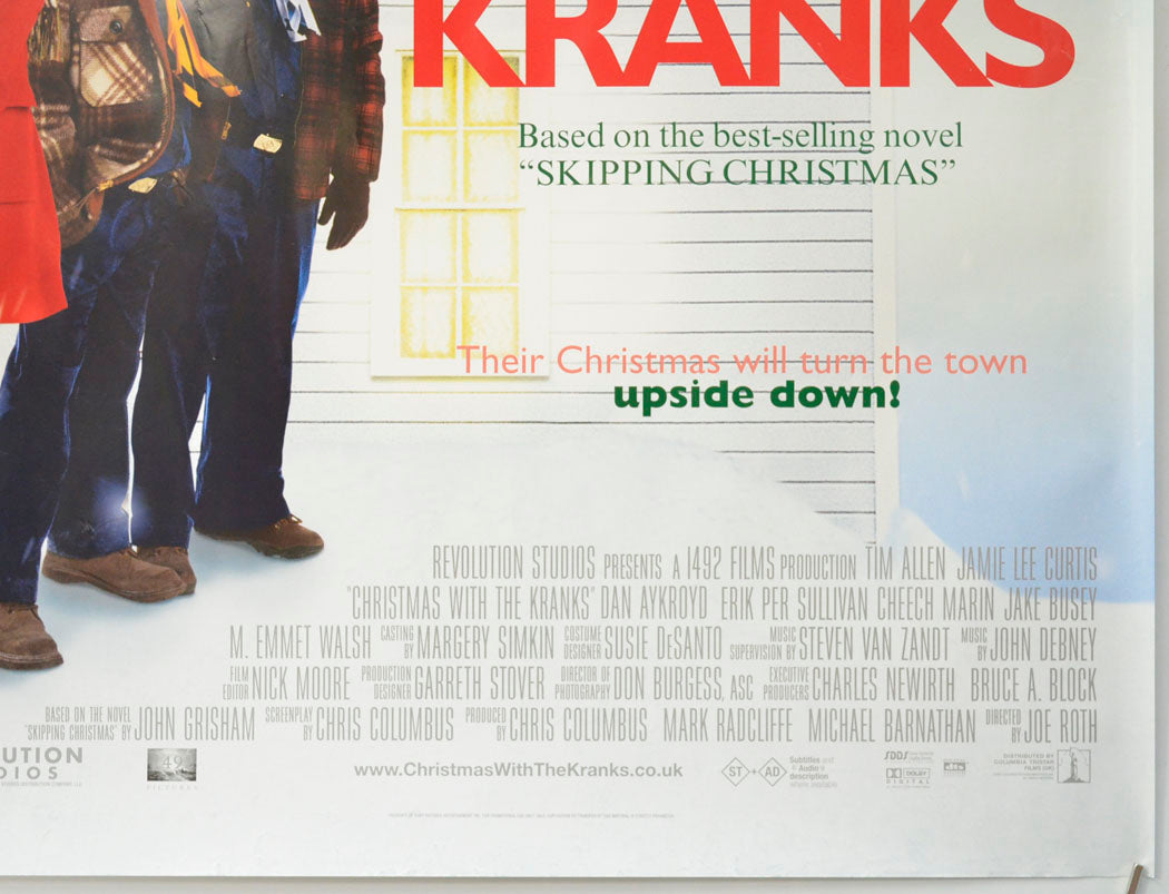 CHRISTMAS WITH THE KRANKS (Bottom Right) Cinema Quad Movie Poster 