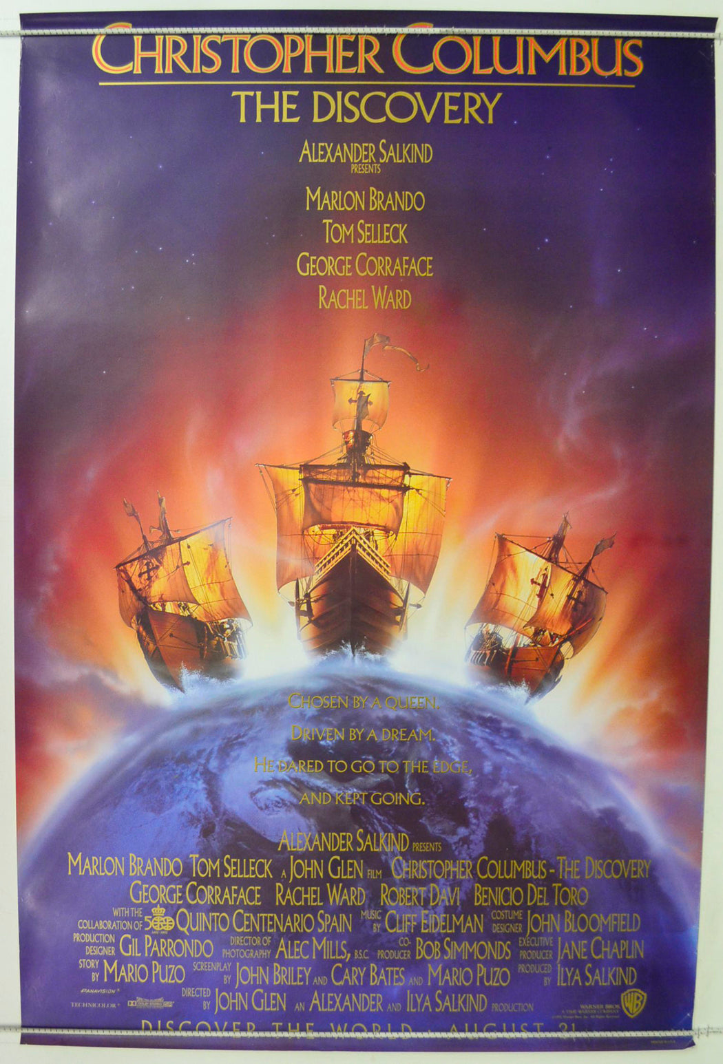 Christopher Columbus : The Discovery   (Teaser / Advance Version) Original One Sheet Poster - Film Poster - Movie Poster