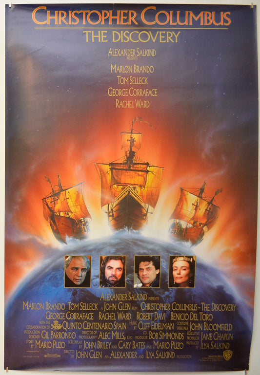 Christopher Columbus : The Discovery Original One Sheet Poster - Film Poster - Movie Poster