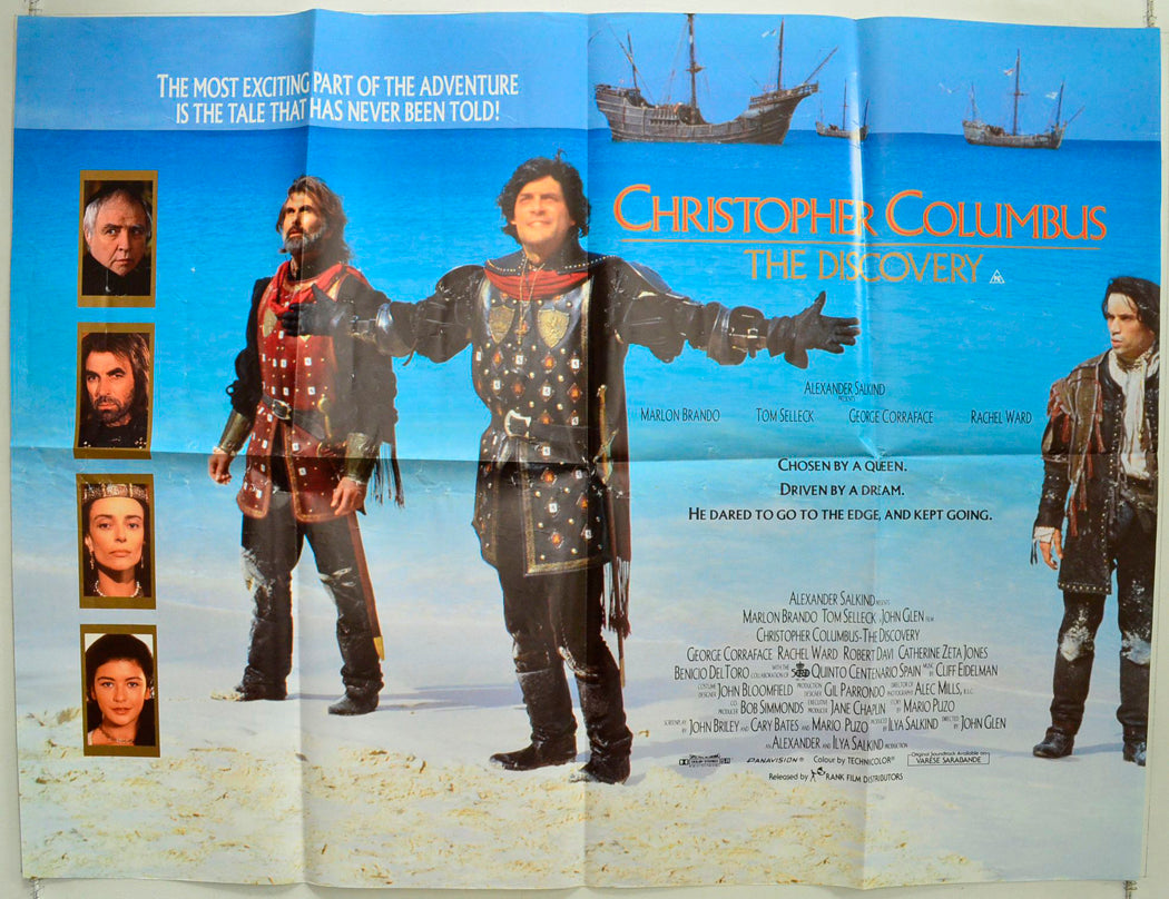 Christopher Columbus : The Discovery Original British Quad Poster - Film Poster - Movie Poster 