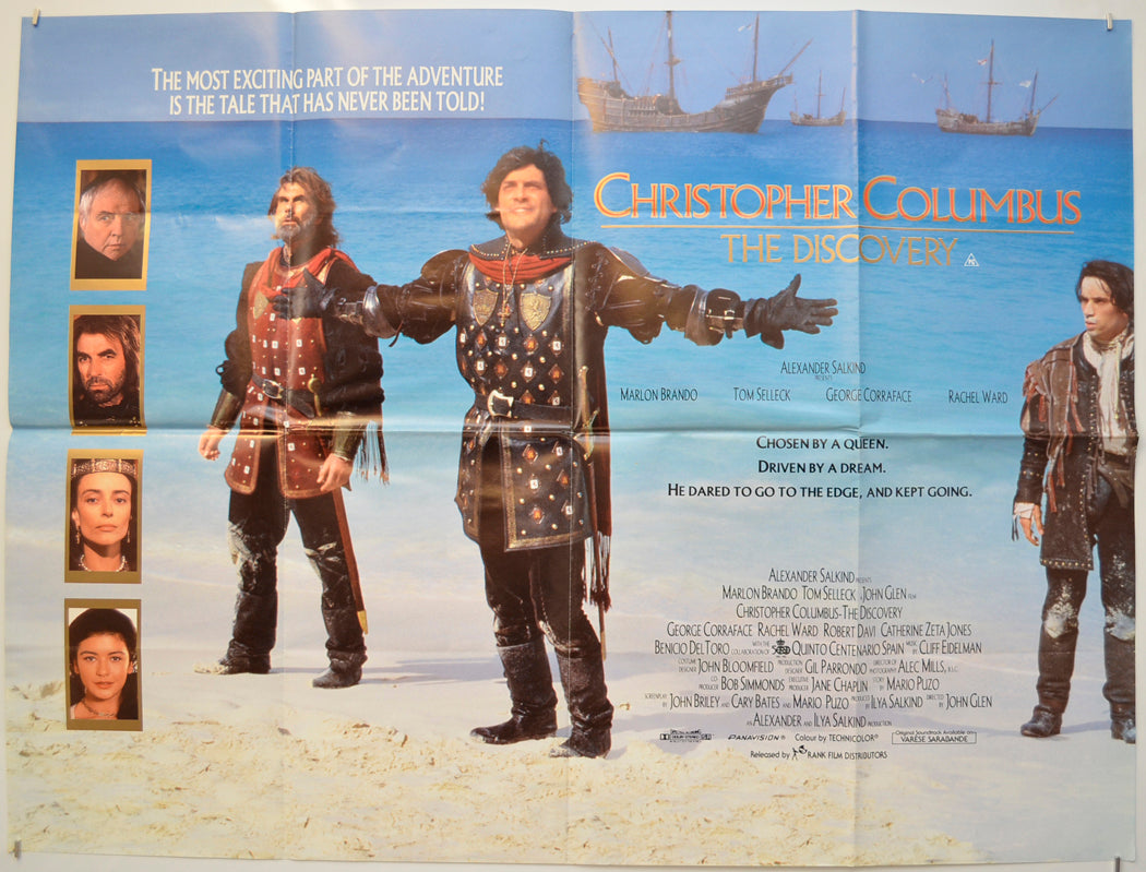 Christopher Columbus : The Discovery  Original Quad Poster - Film Poster - Movie Poster