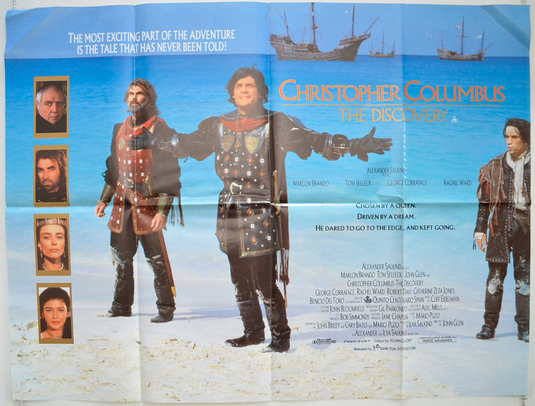 Christopher Columbus : The Discovery Original Quad Poster - Film Poster - Movie Poster  