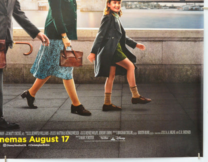Christopher Robin (Bottom Right) Cinema Quad Movie Poster 