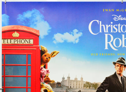 Christopher Robin (Top Left) Cinema Quad Movie Poster 