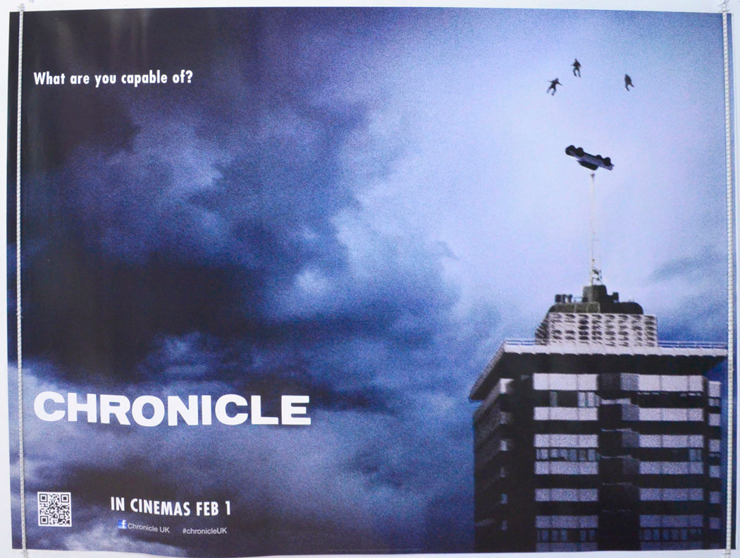 Chronicle  (Teaser / Advance Version)   Original British Quad Poster - Film Poster - Movie Poster 