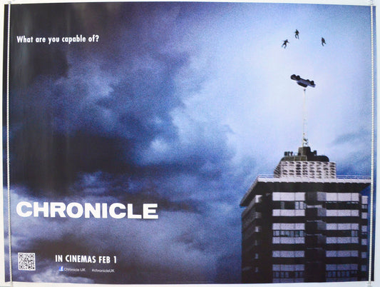 Chronicle  (Teaser / Advance Version)   Original British Quad Poster - Film Poster - Movie Poster 