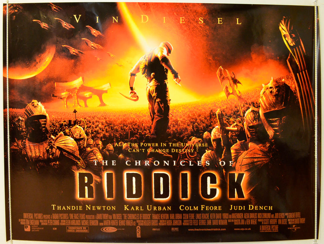 Riddick Poster Riddick Collection/3 Blu Ray (Blu Ray), Radha Mitchell