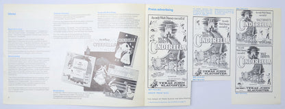 CINDERELLA Cinema Exhibitors Campaign Press Book - INSIDE 