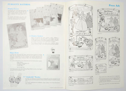 CINDERELLA Cinema Exhibitors Campaign Press Book - INSIDE 