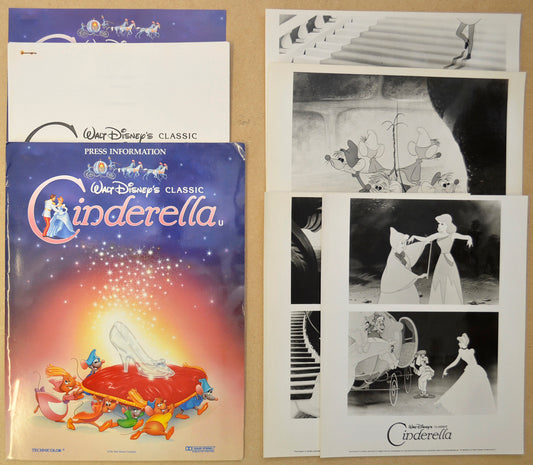 Cinderella Original Cinema Exhibitors Press Kit 